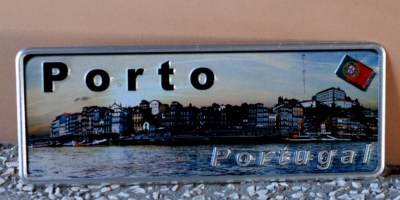 Aluminum Plate Portugal Premium Ribeira of Porto - Ocean Plates Aluminum Plates