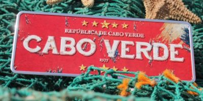 Placa Aluminio Cabo Verde Premium Repùblica de Cabo Verde - Ocean Plates Placas em Aluminio